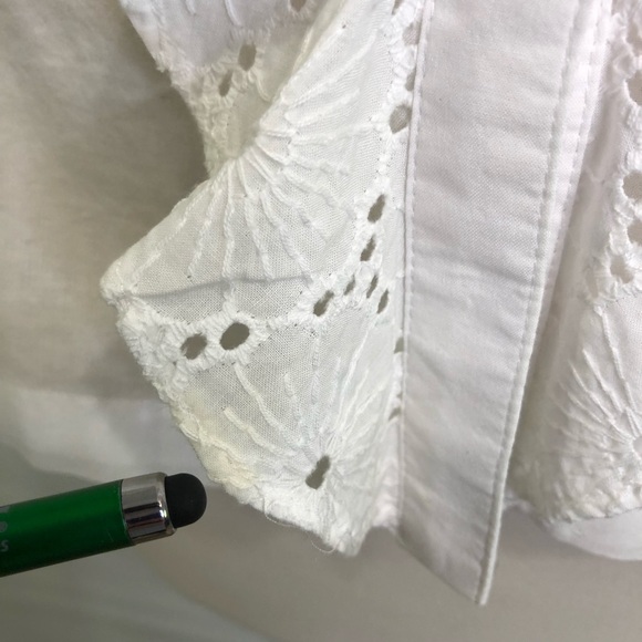 Jones New York XL sleeveless ruffle shirt EUC - Picture 7 of 8